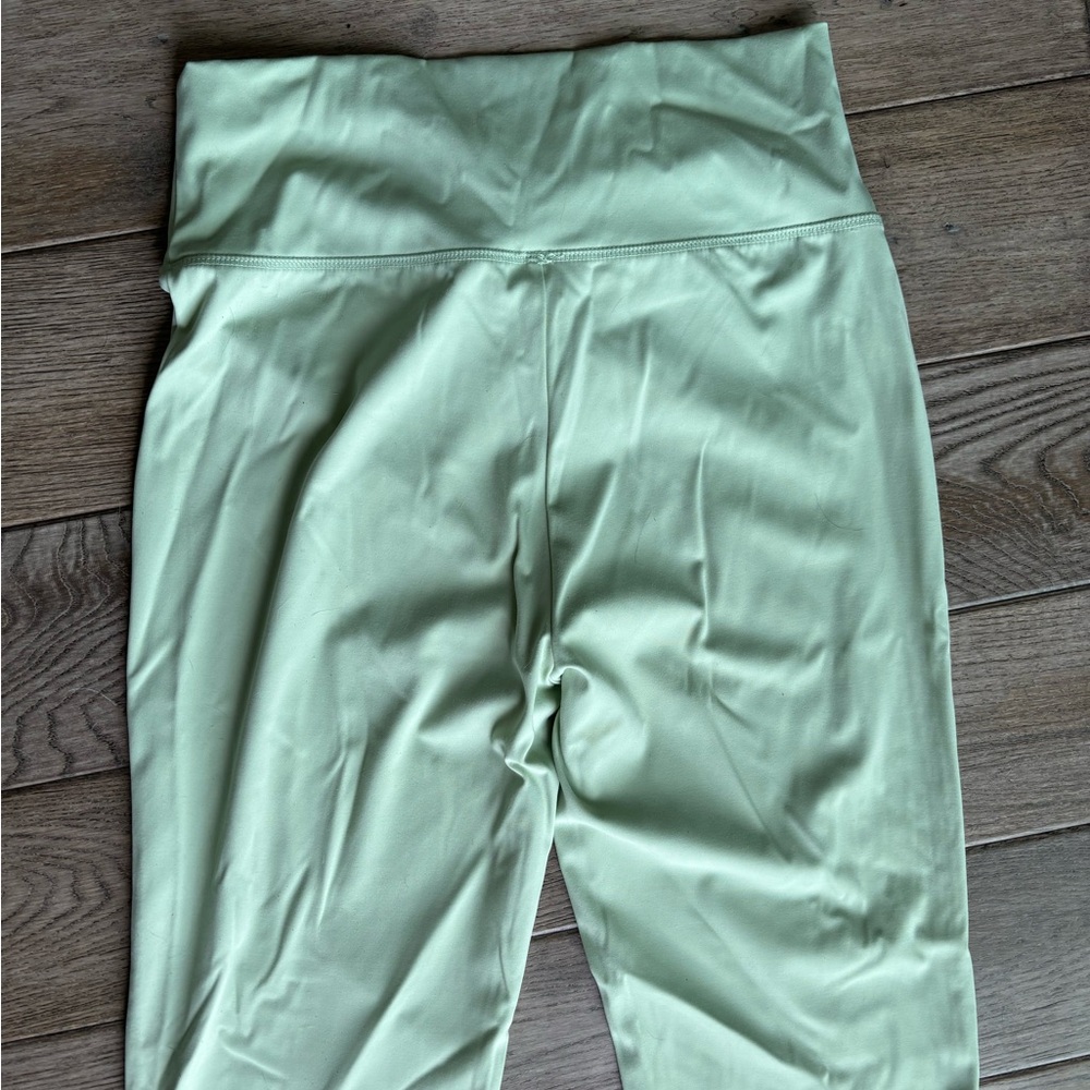 Fashion Nova Pilates Girl Active Flare Pant - Sage Size M - Picture 7 of 11